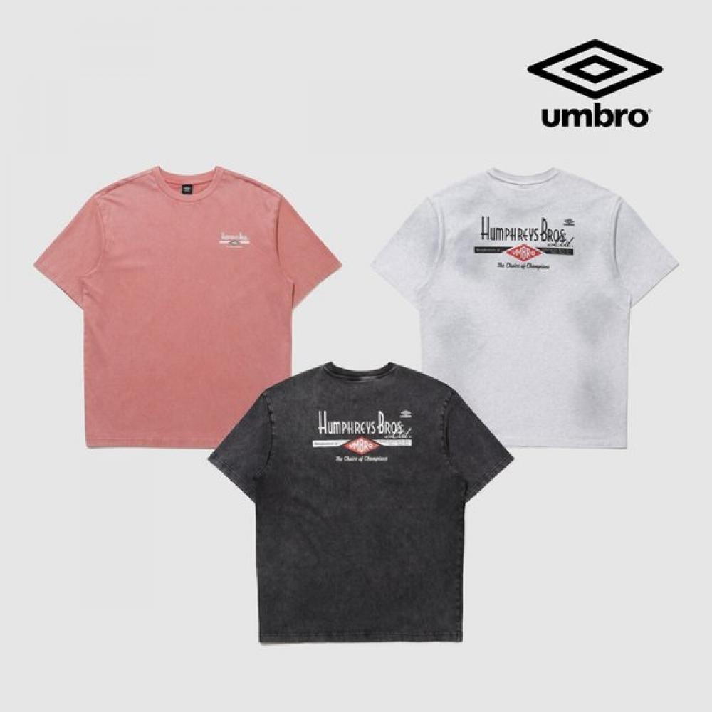 Umbro VinTage Graphic ShorT Sleeve T shirT Ur121crs21 Pink/090