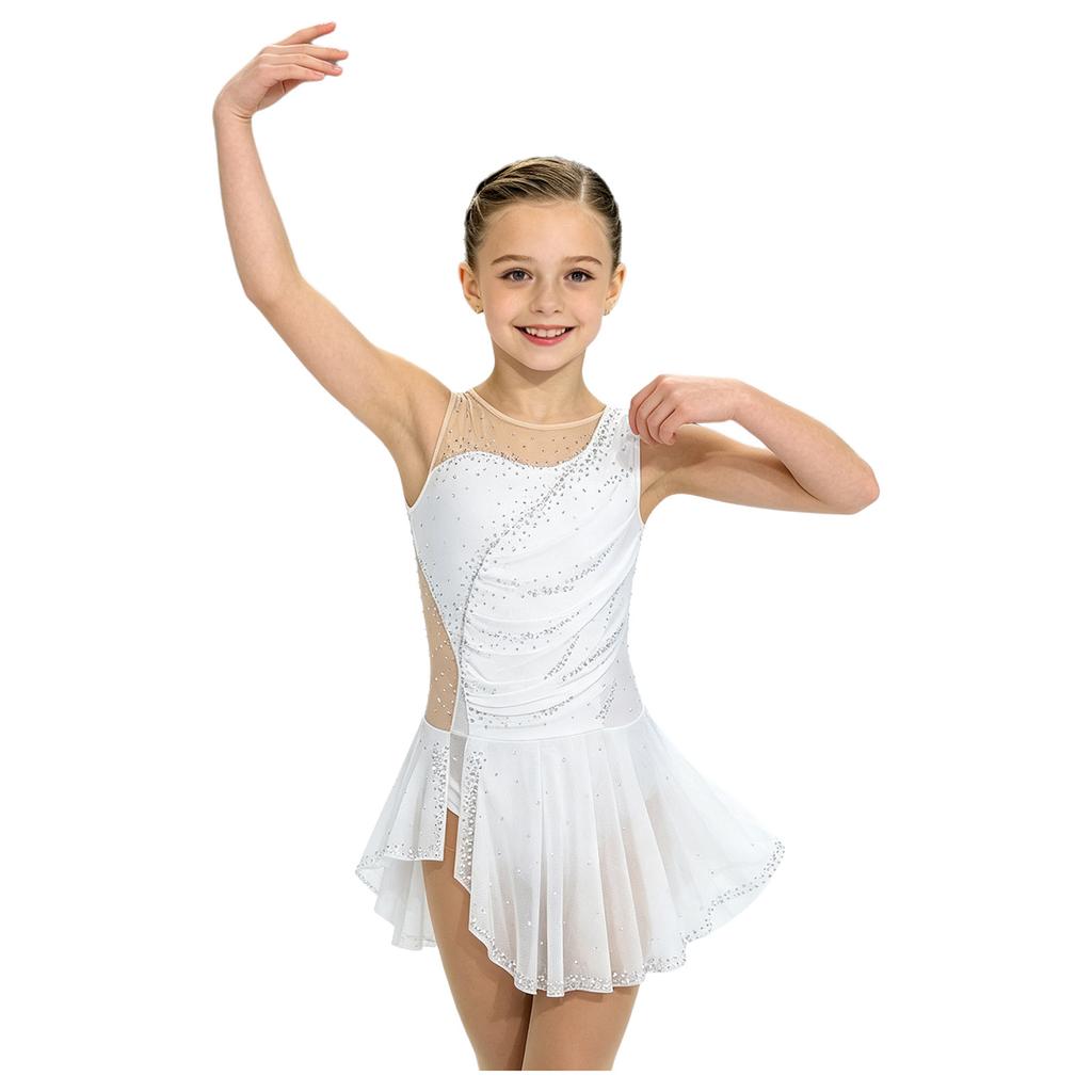 Girls Dance Gymnastics Figure Skating Costume