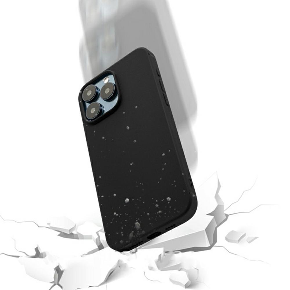 KZDOO Q Series For iPhone 16 Pro Max Case Frosted Back Anti-Fingerprint TPU Phone Cover