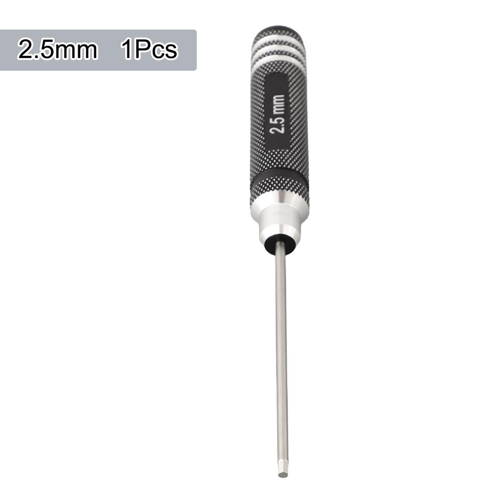 1PC HSS Hexagon Wrench Screwdriver 0.9/1.27/1.3/1.5/2.0/2.5/3.0mm Single Hexagonal Screwdriver For Cars Hex Screw Disassembling