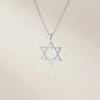 Star of David Pendant Necklace For Women Men Stainless Steel Jewelry Amulet Friend Gift