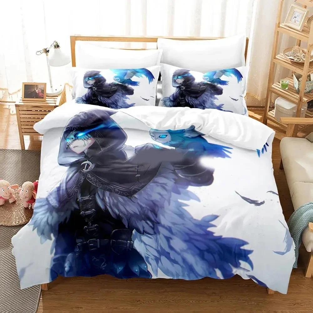 Anime Game Identity V Bedding Set Duvet Cover Bed Set Quilt Cover Pillowcase Comforter King Queen Size Boys Adult Bedding Set