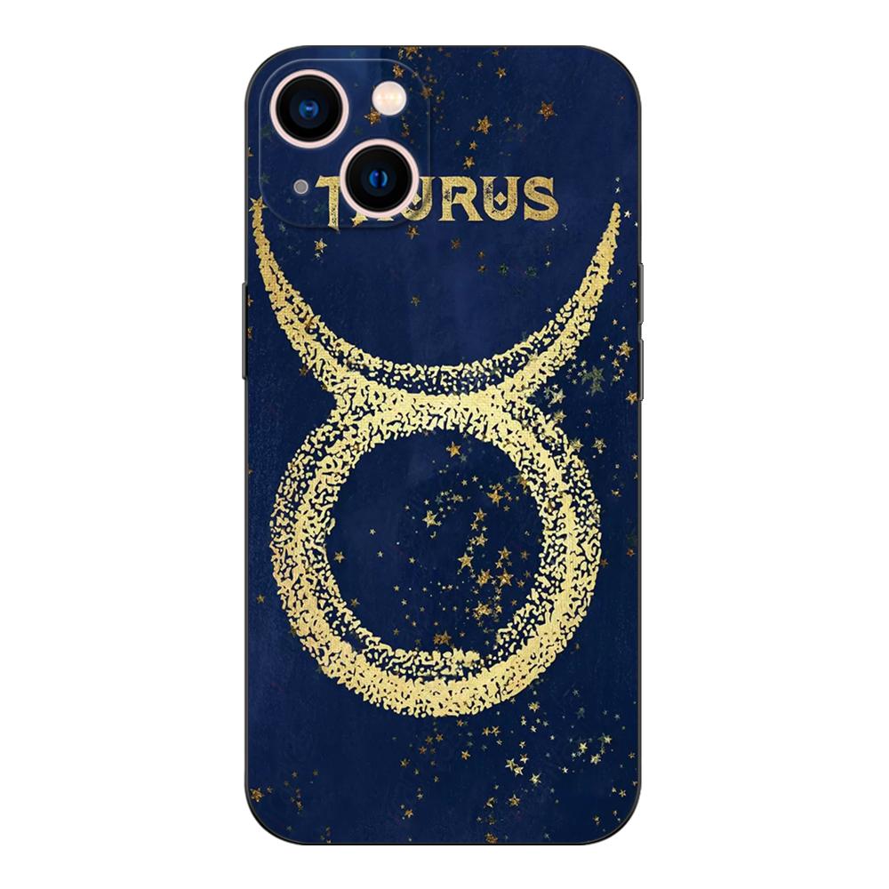 Schwarze TPU-Hülle für iPhone 5 5s se 2020 6 6s 7 8 plus x 10 XR XS 11 12 13 mini pro MAX Rückseite Sternbild