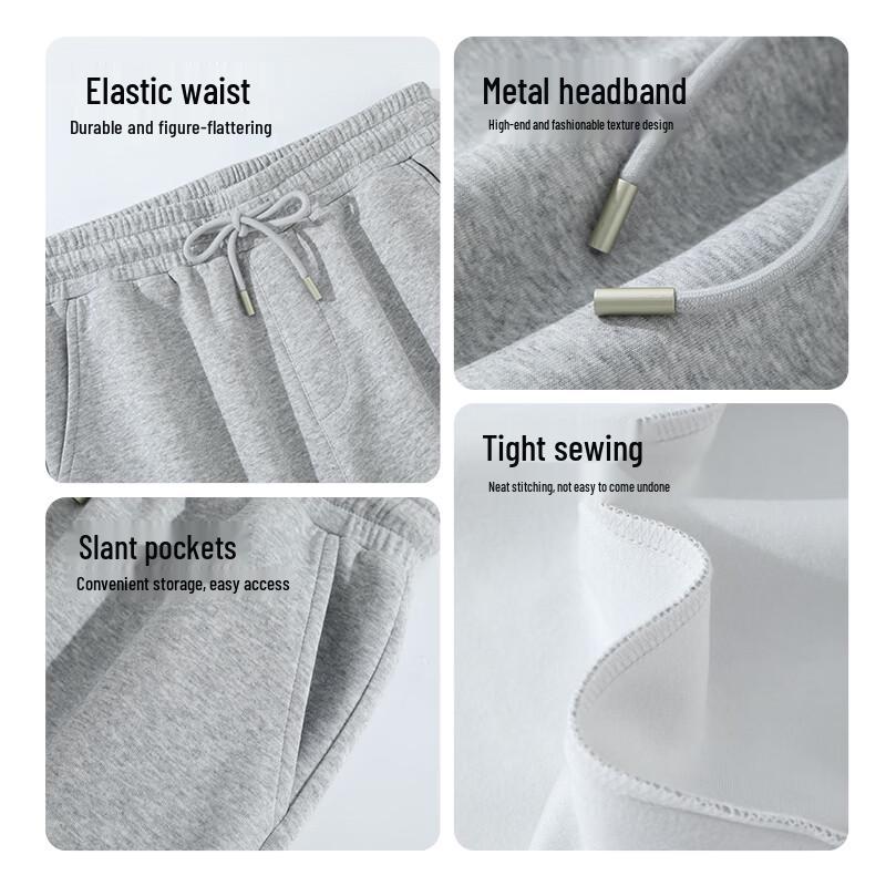 Warrior Men's Wide-Leg Casual Knit Drawstring Pants