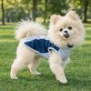 Super dehnweste für Hundesport Atmungsaktives Netz Farbblockiertes Haustier-T-Shirt Weiches Schnell trocknendes Kurzes Haustierhemd Outdoor-Aktivitäten