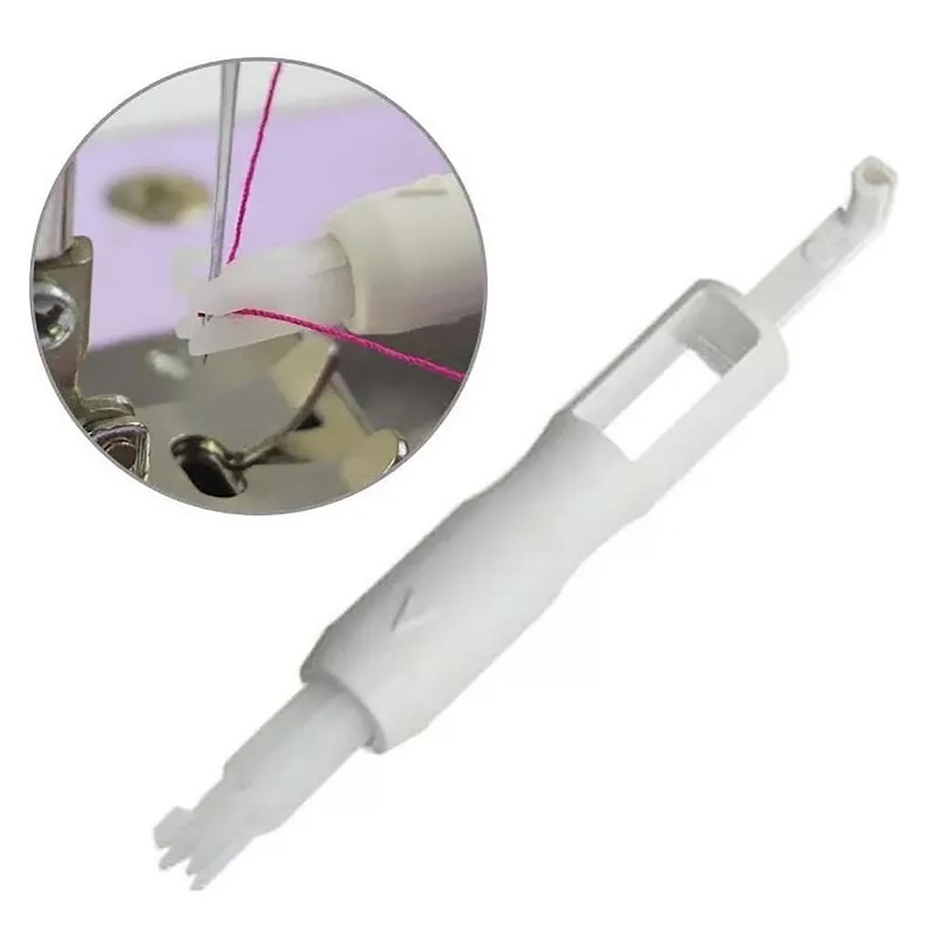 Sewing Machine Threader Eco Friendly Durable ABS Safe Easy to Use Machine Needle Inserter for