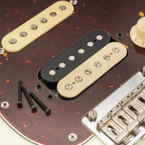 Musiclily Ultra UNC#3-48X0.78" (2.5x20mm) Stainless Steel Humbucker Pickup Mounting Screws for Fender USA and MIM Electric Guitars, Black (Pack of 20)