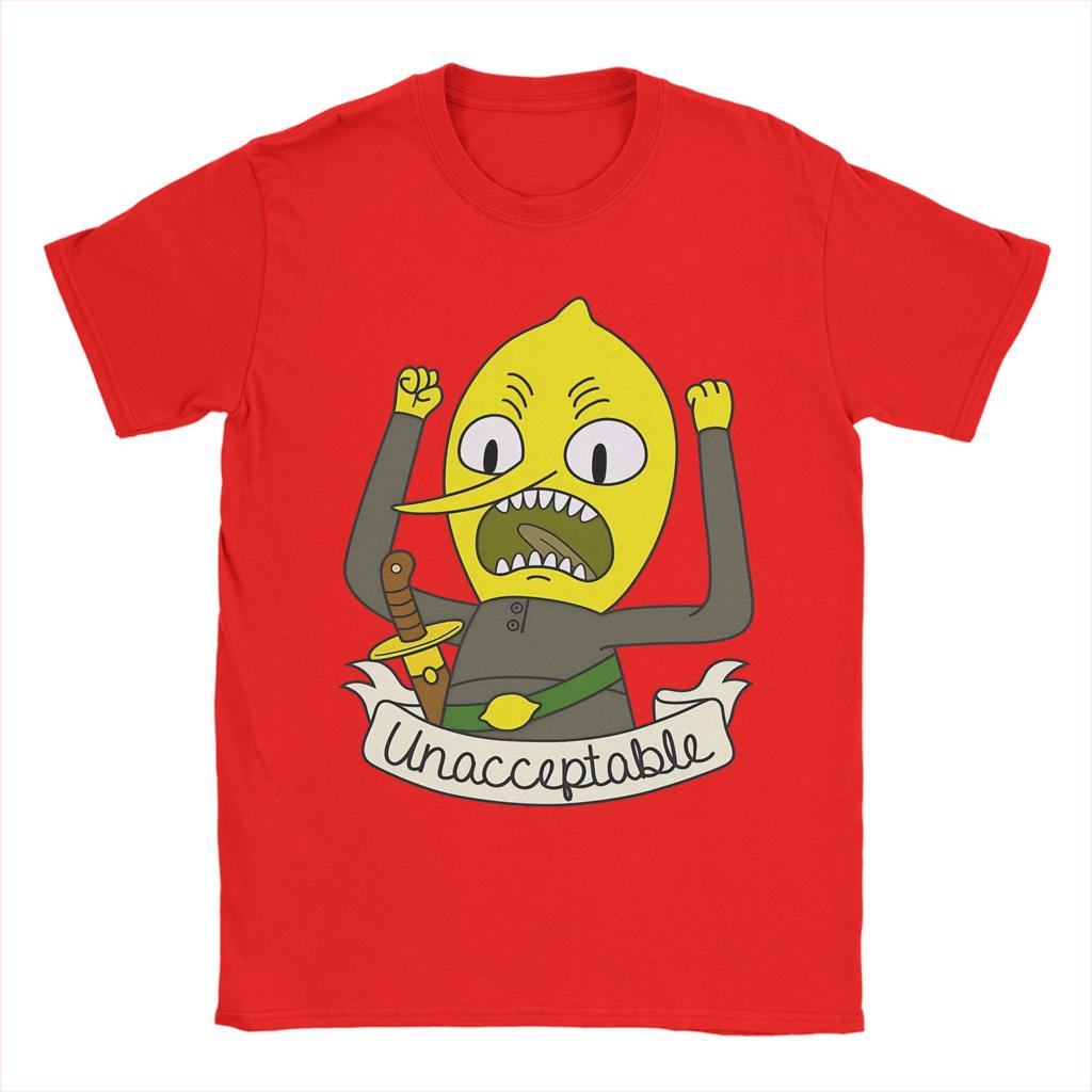 Lemongrab Character T Shirt Beach Y2k Fun Tshirts 100 Cotton Leisure Tshirt For Adult Shortsleeve Design Tops