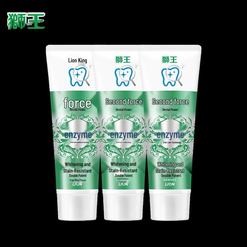 Lion Dentor EX Enzyme Whitening Toothpaste Fresh Fruit Mint