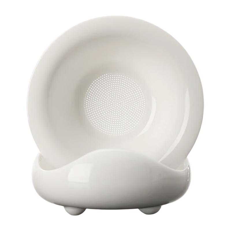 

Белый фарфоровый чайный фильтр