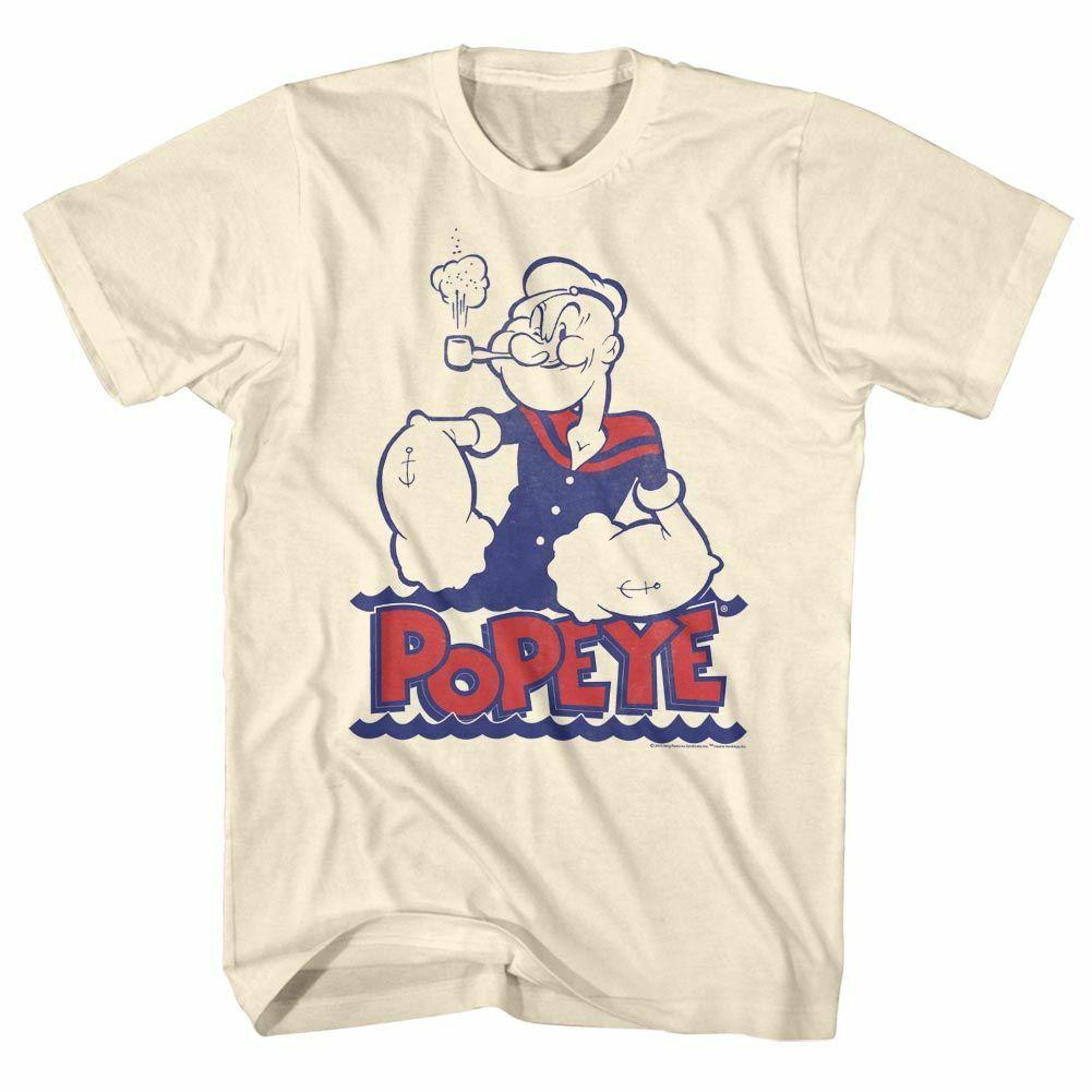 Popeye Natural Adult T-Shirt XXXXL