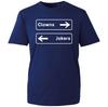 Clowns To The Left Joker To The Right TShirt Funny Sarcastic Humor Quote Tee