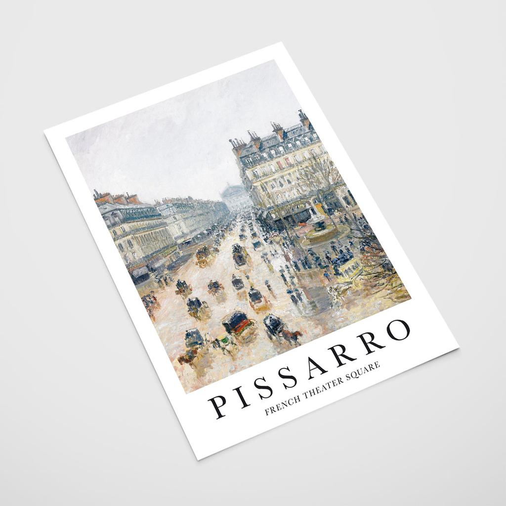 Plakat Pissarro obrazy reprodukcja