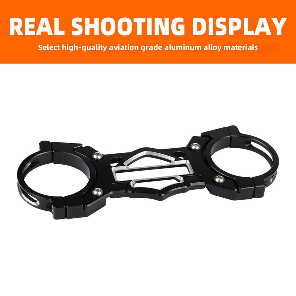 For Harley Sportster XL Iron 883 1200 Accessories Front Fork Balance Shock Bracket Absorber Brace Suspension Steering Holder