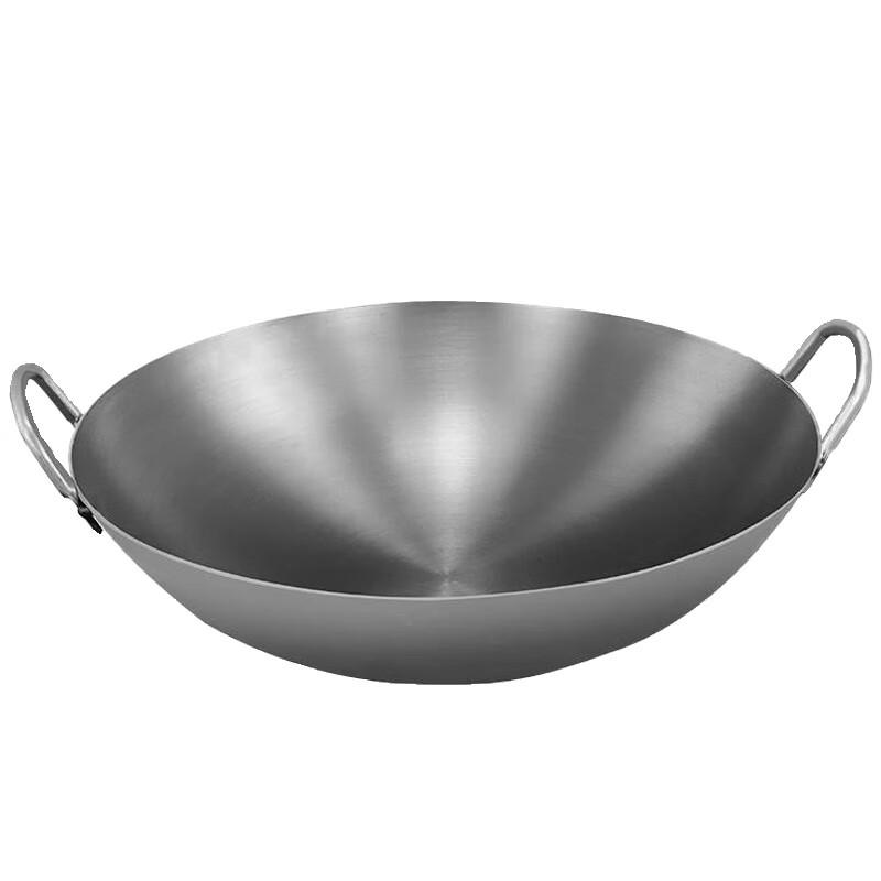 Traditional Wrought Iron Stir-Fry Wok