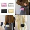 Stylish Shoulder Bag for Women and Girls Small Crossbody Purse Satchel with PU Leather Finish and Chain Crossbody Strap  Gold