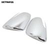 Rearview Side View Mirror Cover Trim For Hyundai Elantra Avante 2016 2017 2018   Chrome Protector Exterior Accessories
