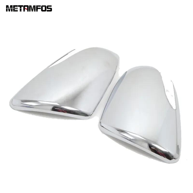 Rearview Side View Mirror Cover Trim For Hyundai Elantra Avante 2016 2017 2018   Chrome Protector Exterior Accessories