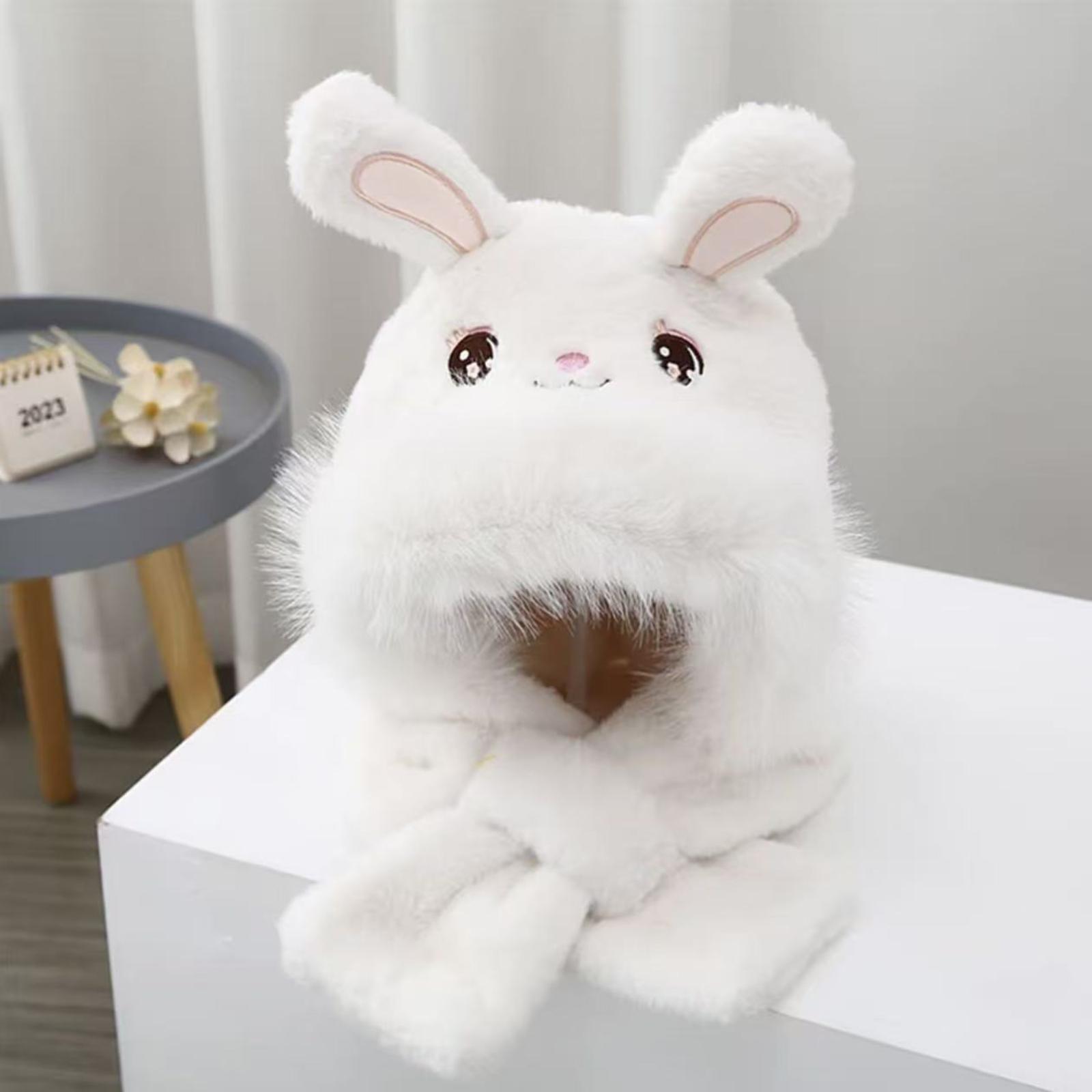 

Children s Hat And Scarf Two-Piece Set, Winter Fleece Lined Thick Warm Ear-Protecting Scarf Set One Size