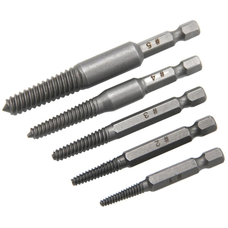 10Pcs Professional Screw Extractor Set Rusty Bolt & Stripped Screw Remover Tool Set for Men,Gift for DIY Enthusiasts