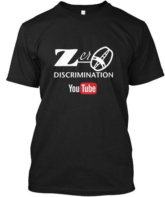 

Zero Discrimination Apparel and Stickers T-Shirt Made in the USA Size S to 5XL 2XL