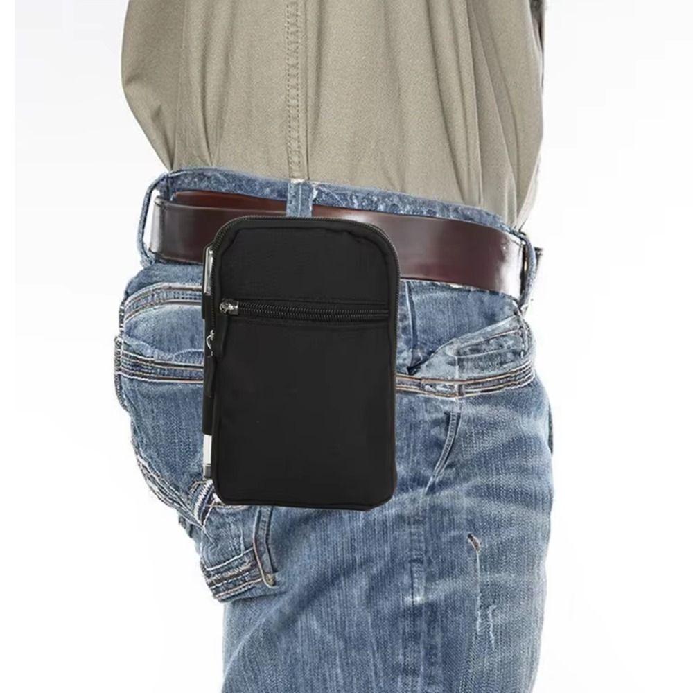 Carrying Case Cell Phone Case Three Layers Mobile Phone Waist Packs  Hiking Climbing