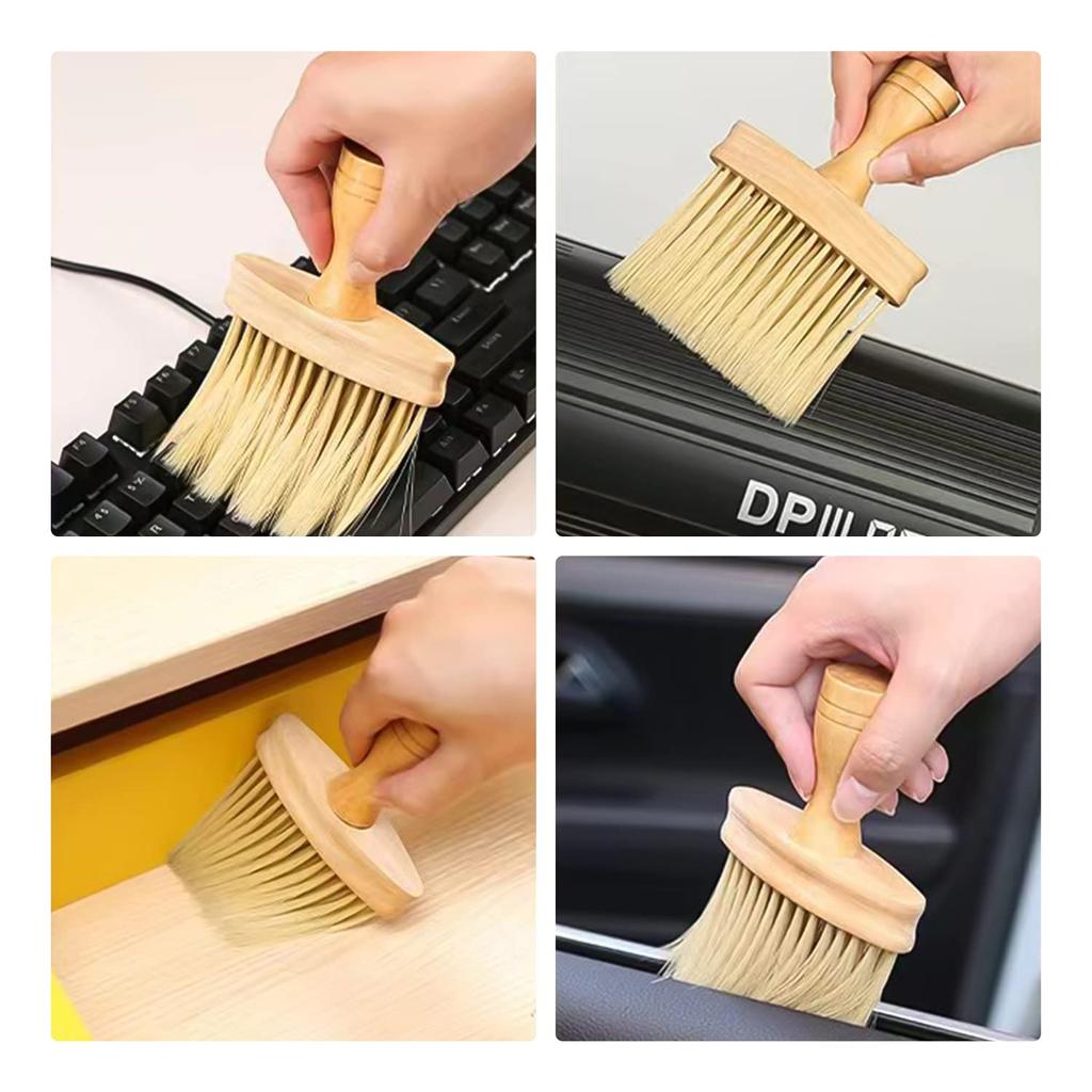 Nalaina Car Wash Brush Cleaning Brush High Density Car Interior Garbage Cleaning Crevice Cleaning