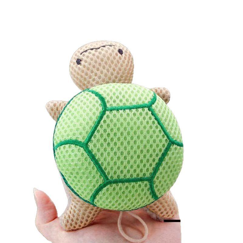 1PC Cute Cartoon Turtle Bath Ball, Bath Flower Ball, Super Soft Bath Ball, Essential for Girls and Children, Bath Foam Cotton