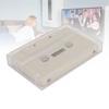 Blank Cassette Tape 45 Minute Premium Sound Empty Cassette Tape with Clear Case for Sound Music Recording