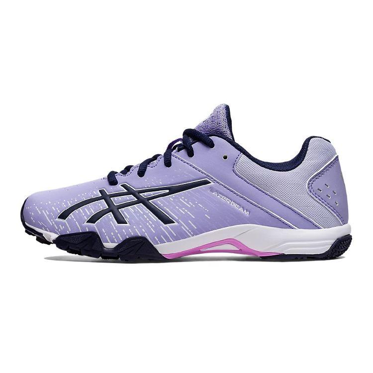 Asics Lazerbeam Comfortable Simple Durable Low-Top Kids Running Shoes Kids running shoes Lavender 1154A137-500 36