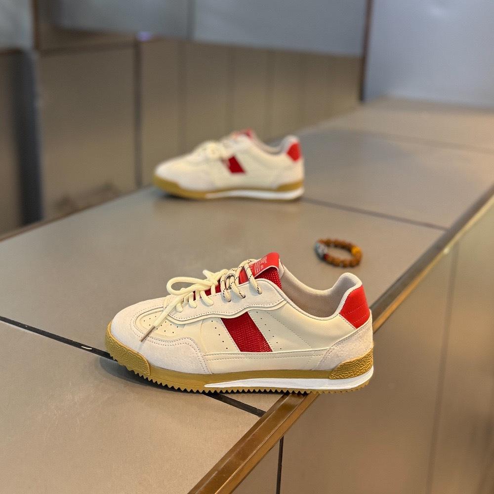 Shoes men's 2025 new summer lightweight soft-soled mesh Forrest Gump shoes trendy lace-up low-top shoes versatile casual shoes