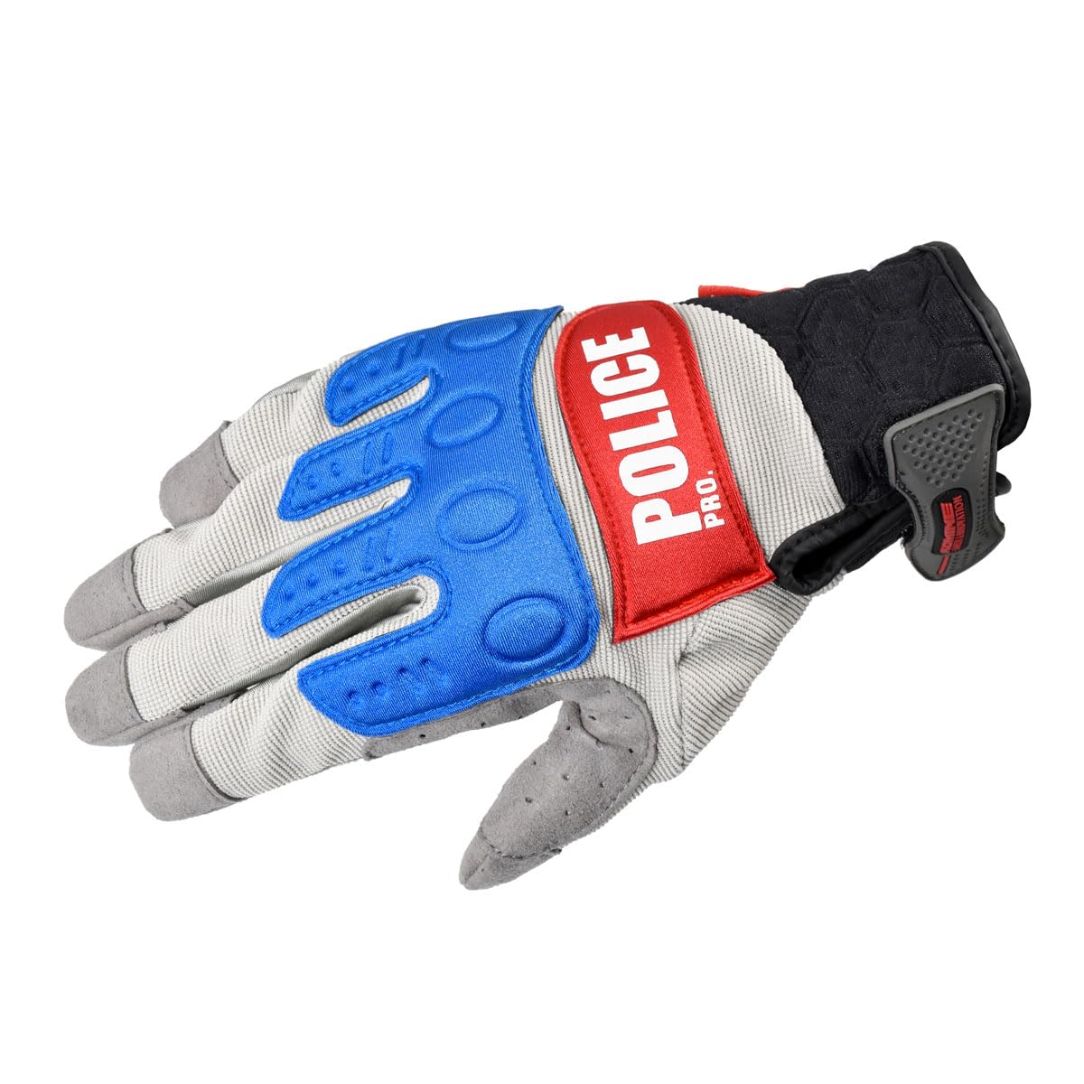 

Motorcycle Gloves Instructor Gloves Pro EX POLICEPRO XL 725 For and Autumn [Komine] Grey/Red GK-134 Spring, Summer,