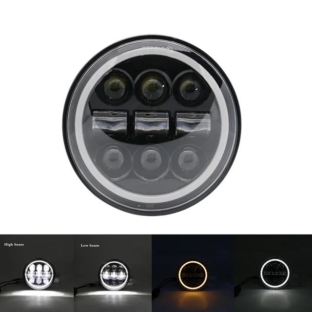 niversal Car Motorcycle 5.75 Inch LED Headlight For Harley Indian Yamaha Honda Triumph iii 5 3/4" H4 Headlamp For BMW 325i