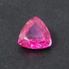 Loose Gemstone Natural CERTIFIED 5.15 Ct Trillion Cut Pink Ruby Ring Size