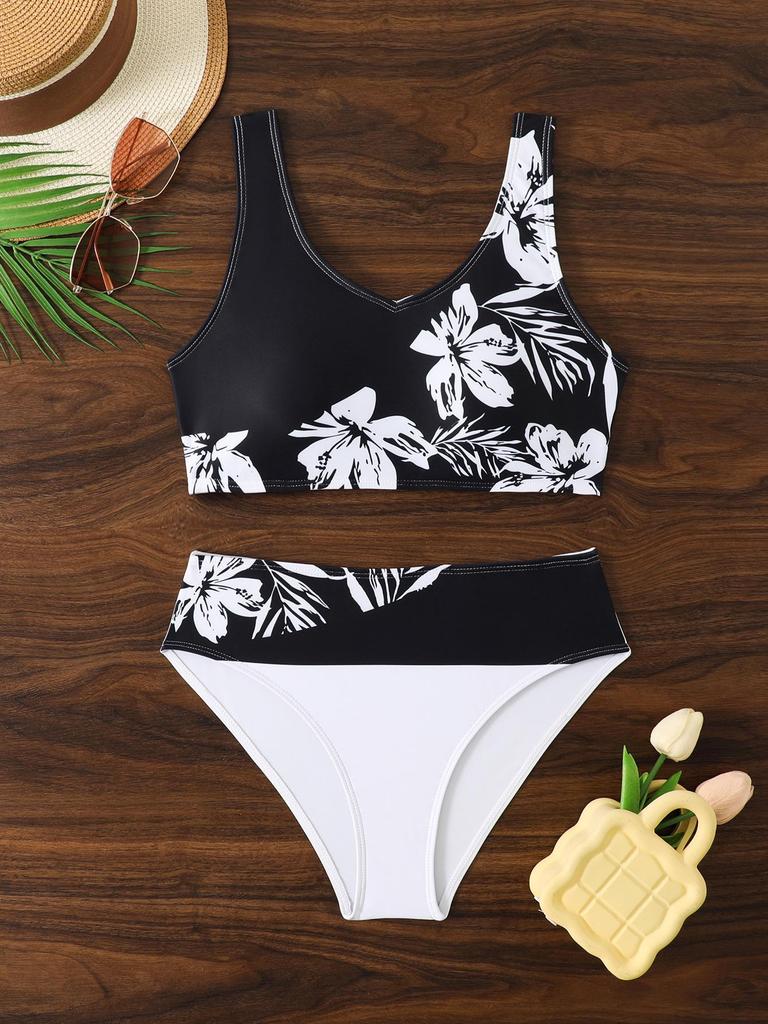2026 EU-US Cross-border Women's Sexy Two-Piece Bikini Swimwear
