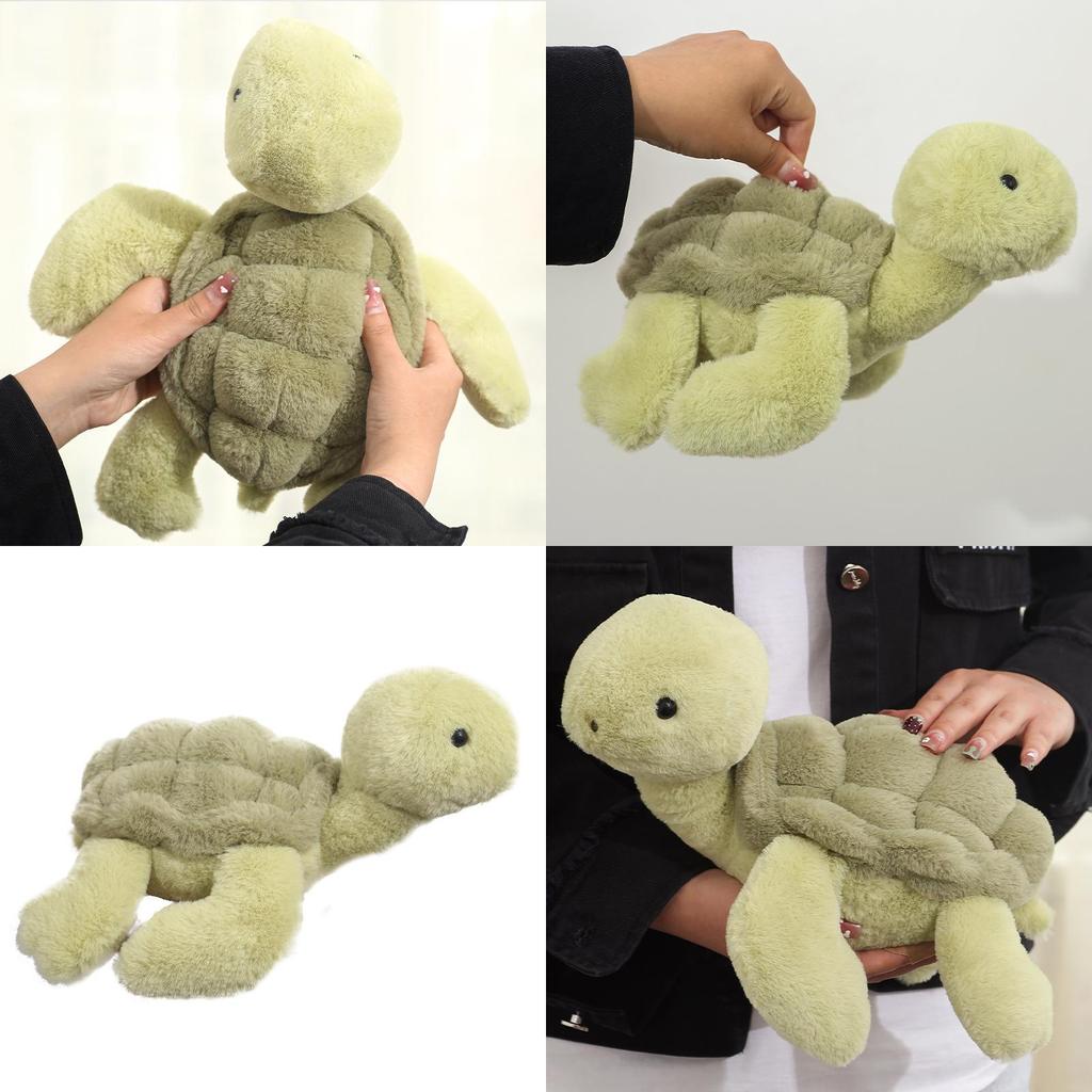 Cute Green Turtle Plush Toy Doll Pillow For Kids Gift And Collectors