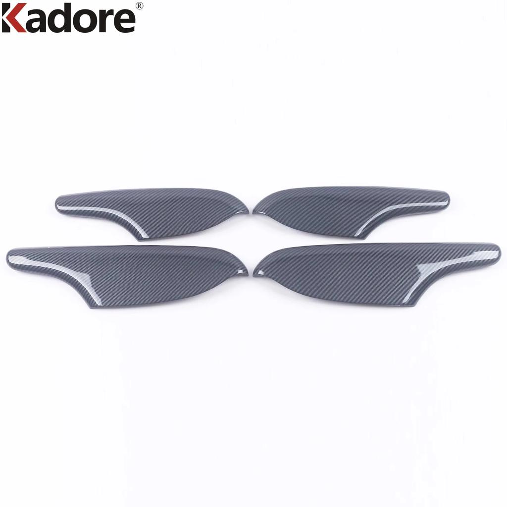 For Honda Civic Integra Sedan   2024 Carbon Fiber Car Inner Door Armrest Handle Panel Cover Trim Interior Accessories