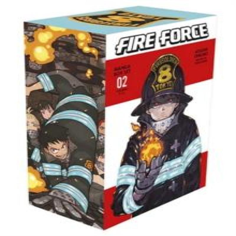 Fire Force Manga Box Set 2 Vol.711 by Atsushi Ohkubo Paperback Book 9798888772591