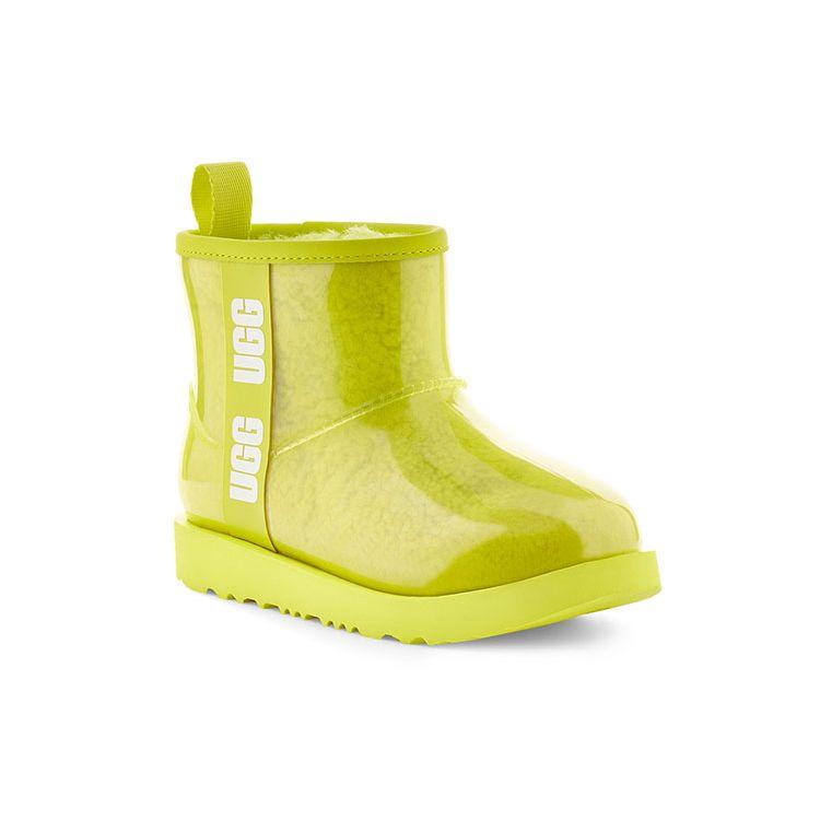 UGG Classic Clear Mini Ii Jelly Snow Boots Kids Boots Sulfur 1112386K-SLFR