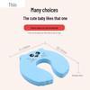 Kids' EVA Cartoon Animal Door Stopper - Pinch-Proof Safety Clip