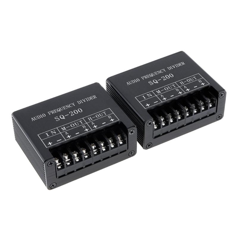 

Easy to Install SQ200 Speaker Midrange Frequency Divider Expansion set Adjustable Audios Frequency Divider Plastic 1