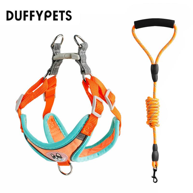 

Новая шлейка для питомца, шлейка для собаки в стиле жилета, поводок для маленькой собаки, светоотражающий поводок для собаки S