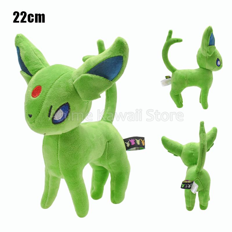 Kawaii Mimikyu Eevee Peluche Giocattolo Peluche Pokemon Evoluzione Umbreon Flareon Jolteon Glaceon Vaporeon Sylveon Espeon Bambole Peluche