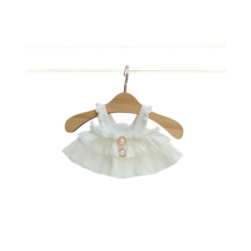 8-Point Doll Summer Suspender Skirt for Gazi Sister, Potato Doll Dress-Up, Fits 10cm