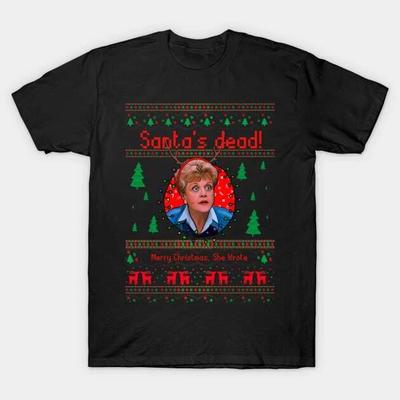 Jessica Fletcher è sul Caso di Natale! Murder She Wrote Made in Australia T-