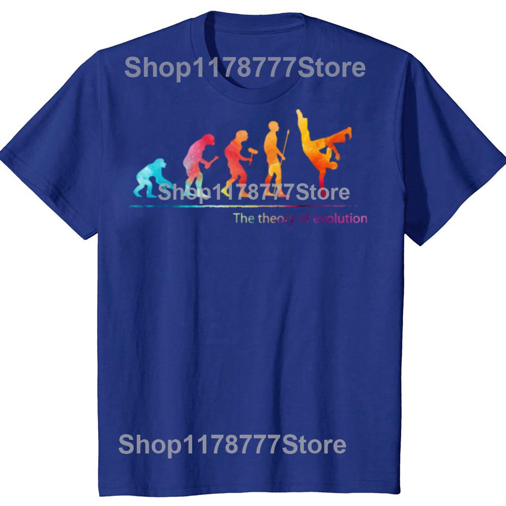Funny Evolution Of Capoeira Brazilian Martial Art T Shirts Streetwear Short Sleeve Gifts Mens Clothing Loose Oversized T Shirt