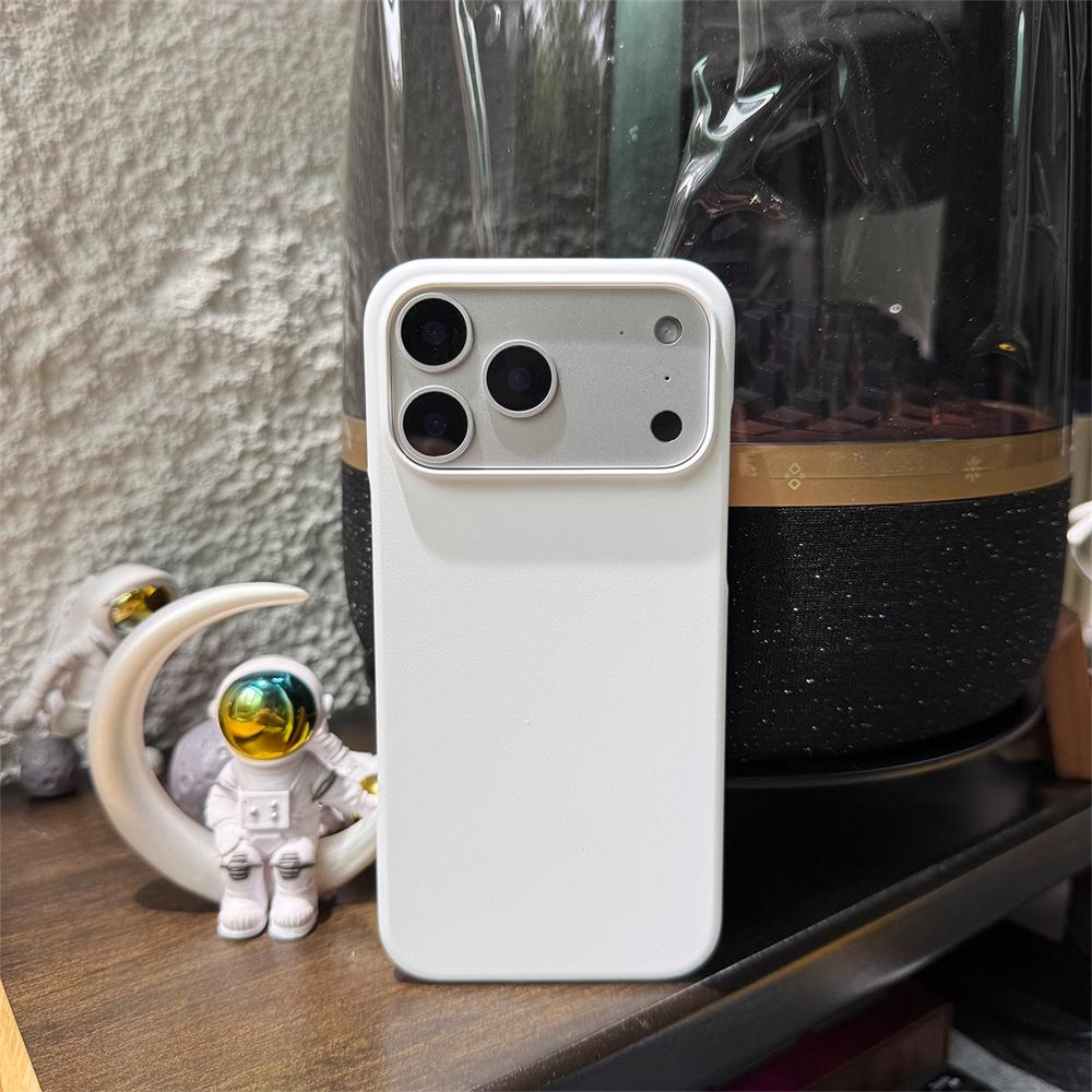 

Ultra Thin Solid Color Matte Case For iPhone 17 Air 16 15 14 Plus 13 12 Pro Max Slim Hard PC Simple Phone Back Cover iPhone17