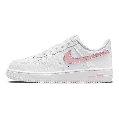 Force 1 PS White Pink Glaze Kids Sneakers CZ1685-104
