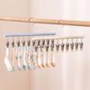 3Pcs Windproof Clothes Drying Hanger Anti-Slip Underwear Drying Clips Underwear Socks Holder  Closet