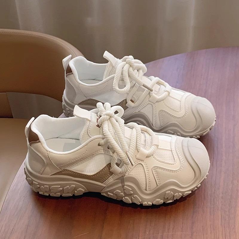 Sneakers women's shoes new spring and summer thick-soled versatile little white shoes soft-soled lightweight running casual shoes